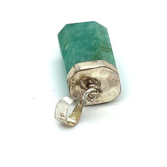 Amazonite 32.50ct Solid Sterling Silver Pendant - Picture 5 of 7
